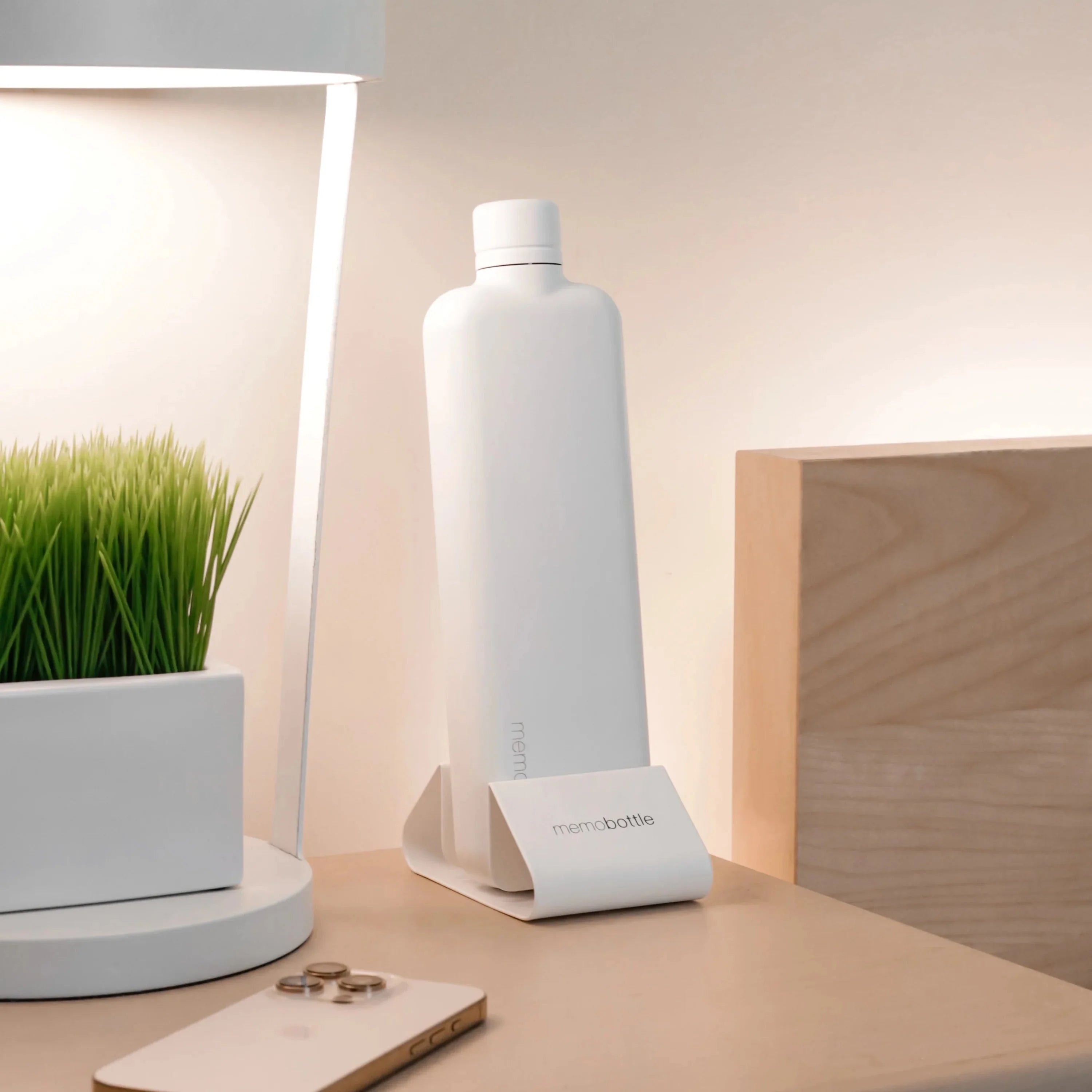 Desk Stand (Stainless Steel memobottle)